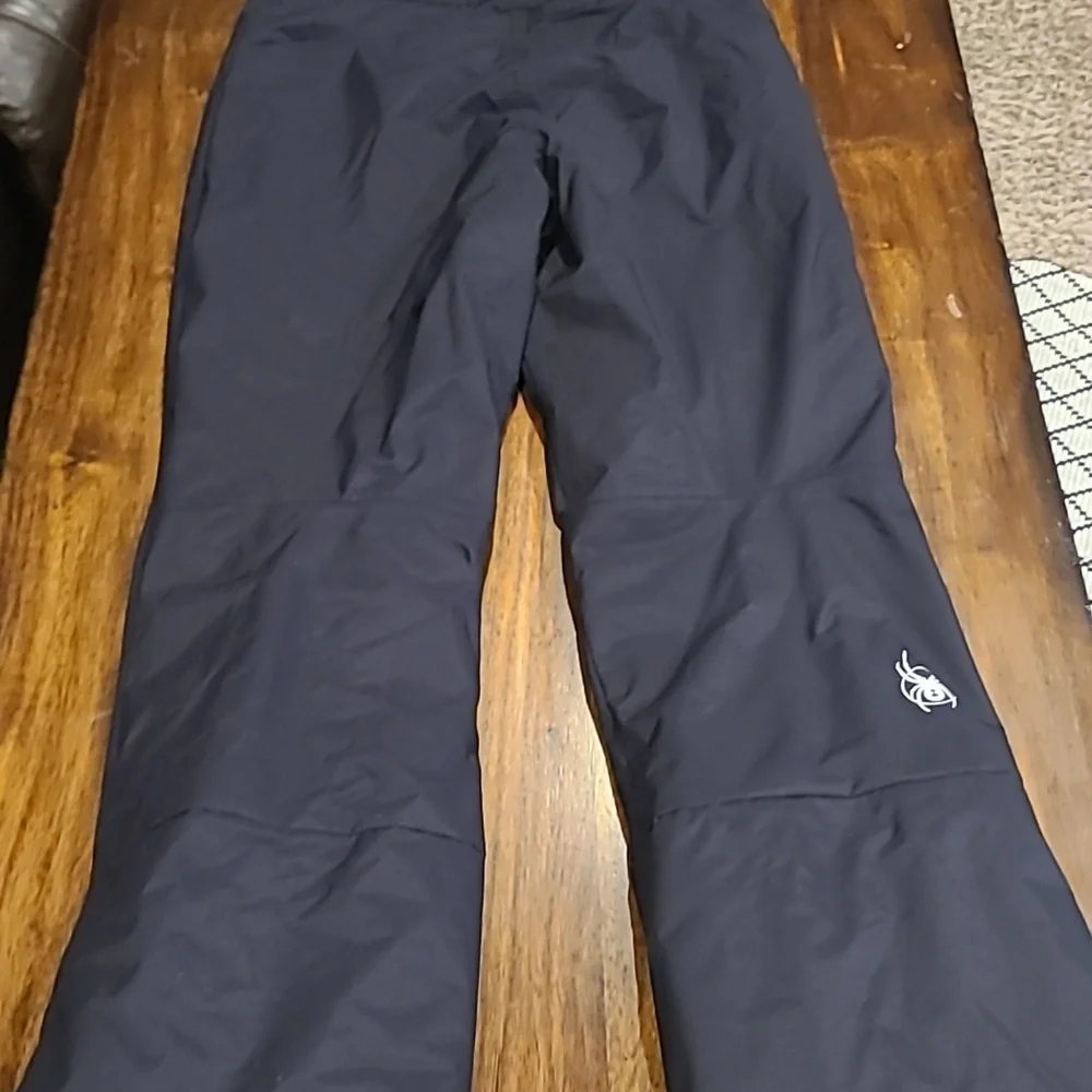 Spyder Thinsulate Black Snowboard Ski Pants size 8 - Picture 8 of 8